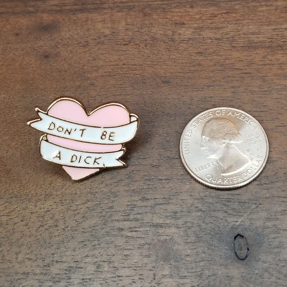 Dont Be A Dick Enamel Pin Chicago Dungeon Rentals 