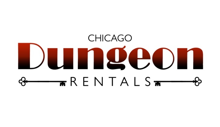 Chicago Dungeon Rental's Logo in red and black